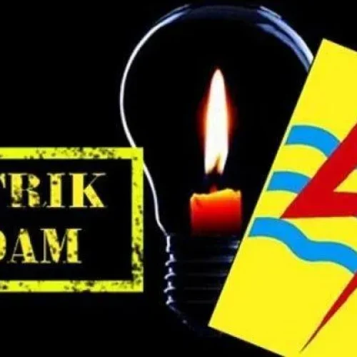 Ilustrasi mati lampu