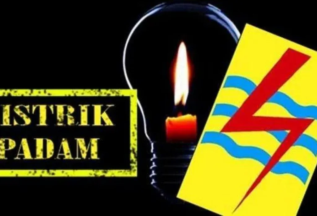 Ilustrasi mati lampu